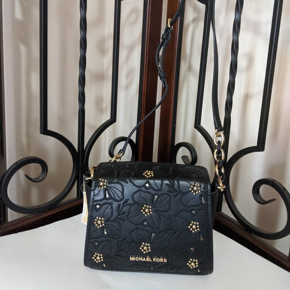 Michael Kors Small Leather Crossbody Nwt
